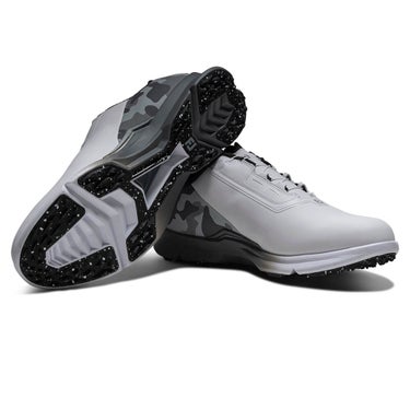 フットジョイ　フューエル カモ Boa 2026年モデル　メンズ スパイクレス ゴルフシューズ 55396 ホワイト/ブラックカモ 詳細5