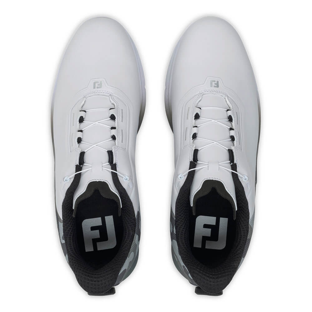 フットジョイ　フューエル カモ Boa 2026年モデル　メンズ スパイクレス ゴルフシューズ 55396 ホワイト/ブラックカモ 詳細6