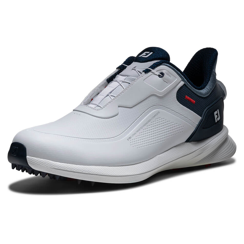 フットジョイ プロエスエル Boa 2026年モデル　メンズ スパイクレス ゴルフシューズ 56955 ホワイト/ブルー 詳細1