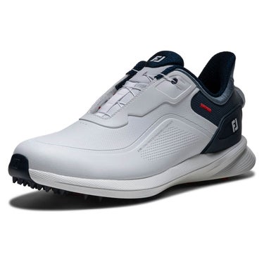 フットジョイ プロエスエル Boa 2026年モデル　メンズ スパイクレス ゴルフシューズ 56955 ホワイト/ブルー 詳細1