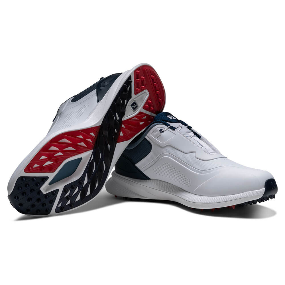 フットジョイ プロエスエル Boa 2026年モデル　メンズ スパイクレス ゴルフシューズ 56955 ホワイト/ブルー 詳細5