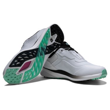 フットジョイ プロエスエル Boa 2026年モデル　メンズ スパイクレス ゴルフシューズ 56956 ホワイト/ブラック 詳細5