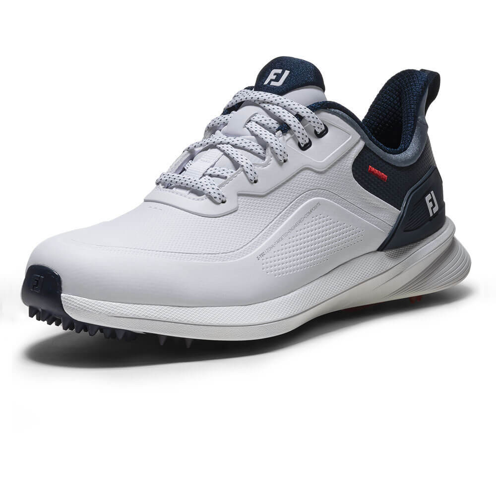 フットジョイ プロエスエル レース 2026年モデル　メンズ スパイクレス ゴルフシューズ 56949 ホワイト/ブルー 詳細1