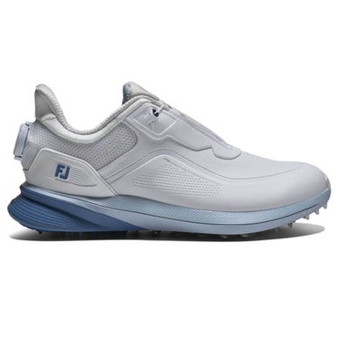 フットジョイ プロエスエル レース 2026年モデル　レディース スパイクレス ゴルフシューズ 98240 ホワイト/ブルー 詳細1