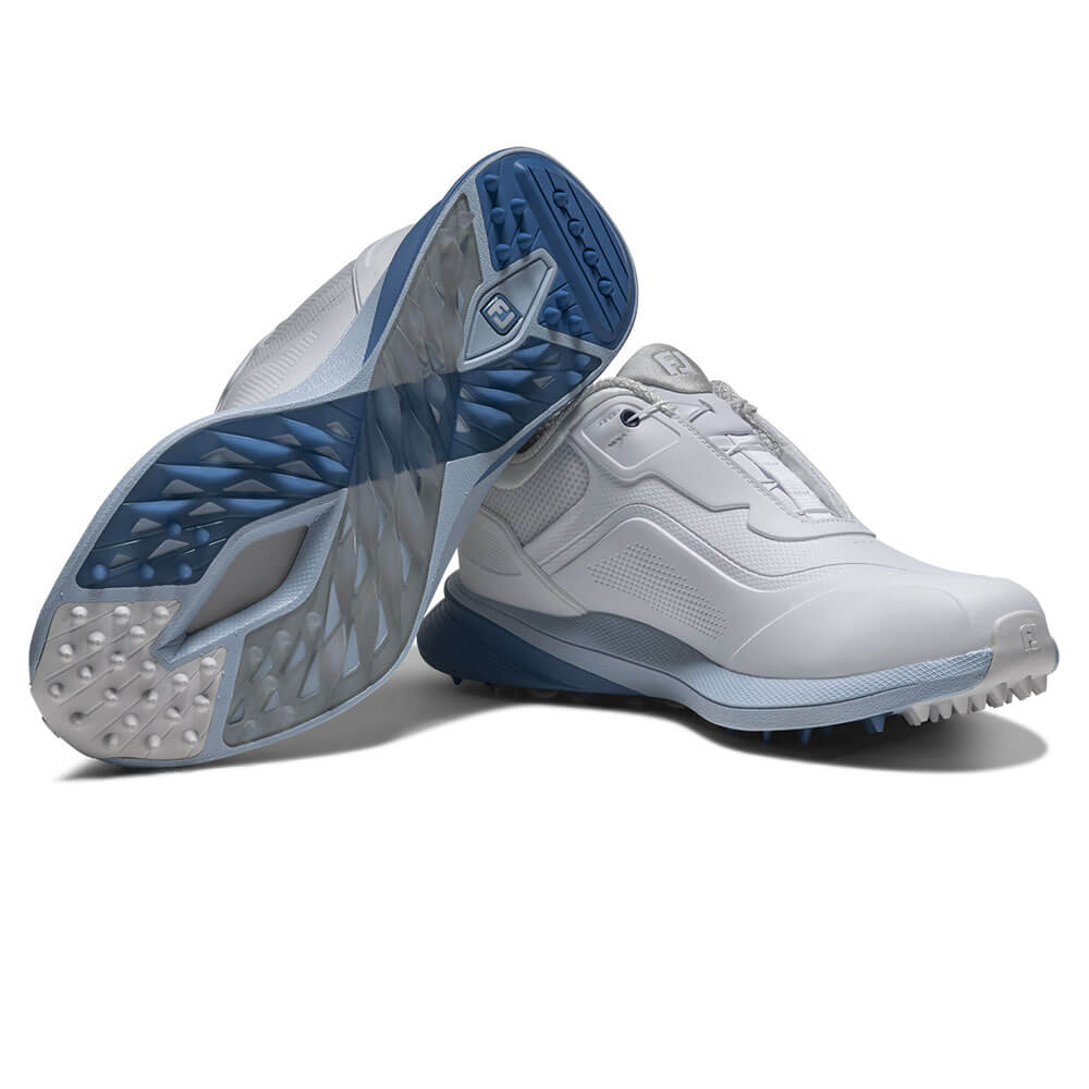 フットジョイ プロエスエル レース 2026年モデル　レディース スパイクレス ゴルフシューズ 98240 ホワイト/ブルー 詳細4
