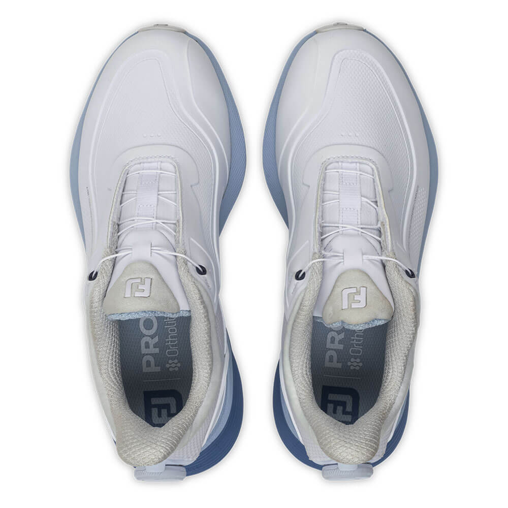 フットジョイ プロエスエル レース 2026年モデル　レディース スパイクレス ゴルフシューズ 98240 ホワイト/ブルー 詳細5