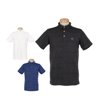 セントアンドリュース St ANDREWS　メンズ ダブルロゴジャガード 半袖 ポロシャツ 042-6160351　2026年モデル 詳細1