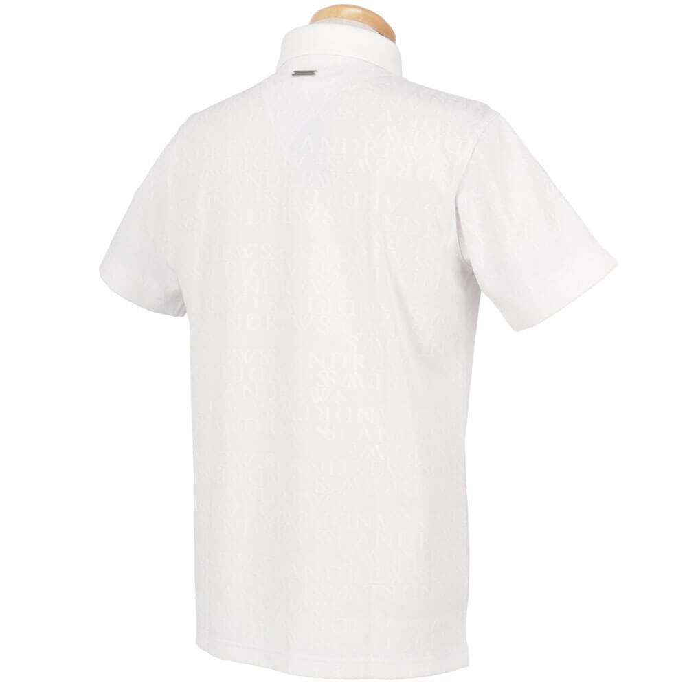 セントアンドリュース St ANDREWS　メンズ ダブルロゴジャガード 半袖 ポロシャツ 042-6160351　2026年モデル 詳細5