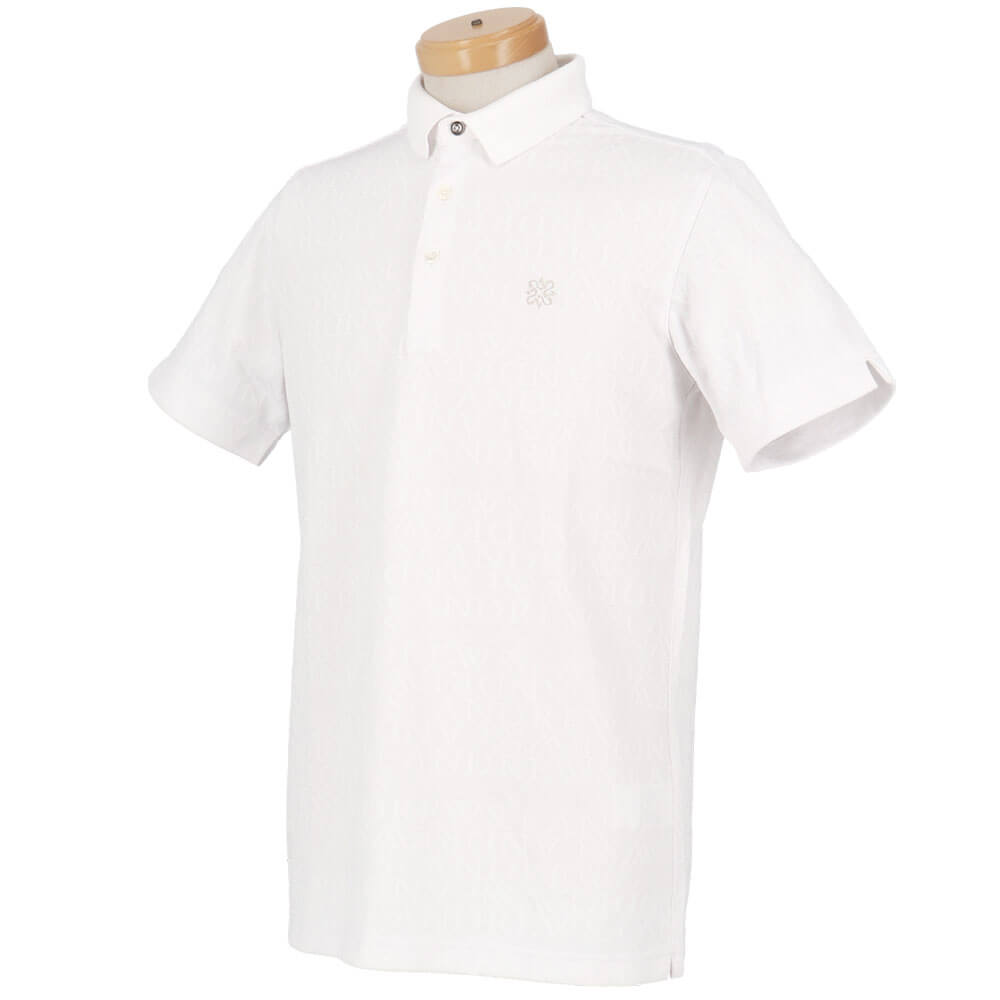 セントアンドリュース St ANDREWS　メンズ ダブルロゴジャガード 半袖 ポロシャツ 042-6160351　2026年モデル 詳細6