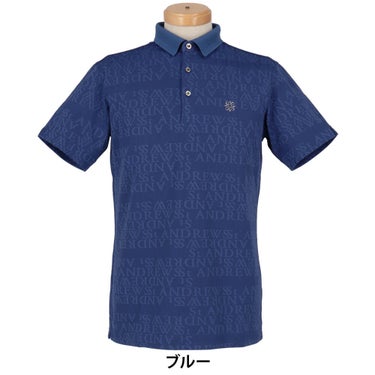 セントアンドリュース St ANDREWS　メンズ ダブルロゴジャガード 半袖 ポロシャツ 042-6160351　2026年モデル 詳細7