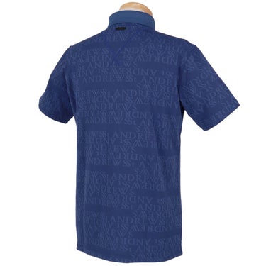 セントアンドリュース St ANDREWS　メンズ ダブルロゴジャガード 半袖 ポロシャツ 042-6160351　2026年モデル 詳細8