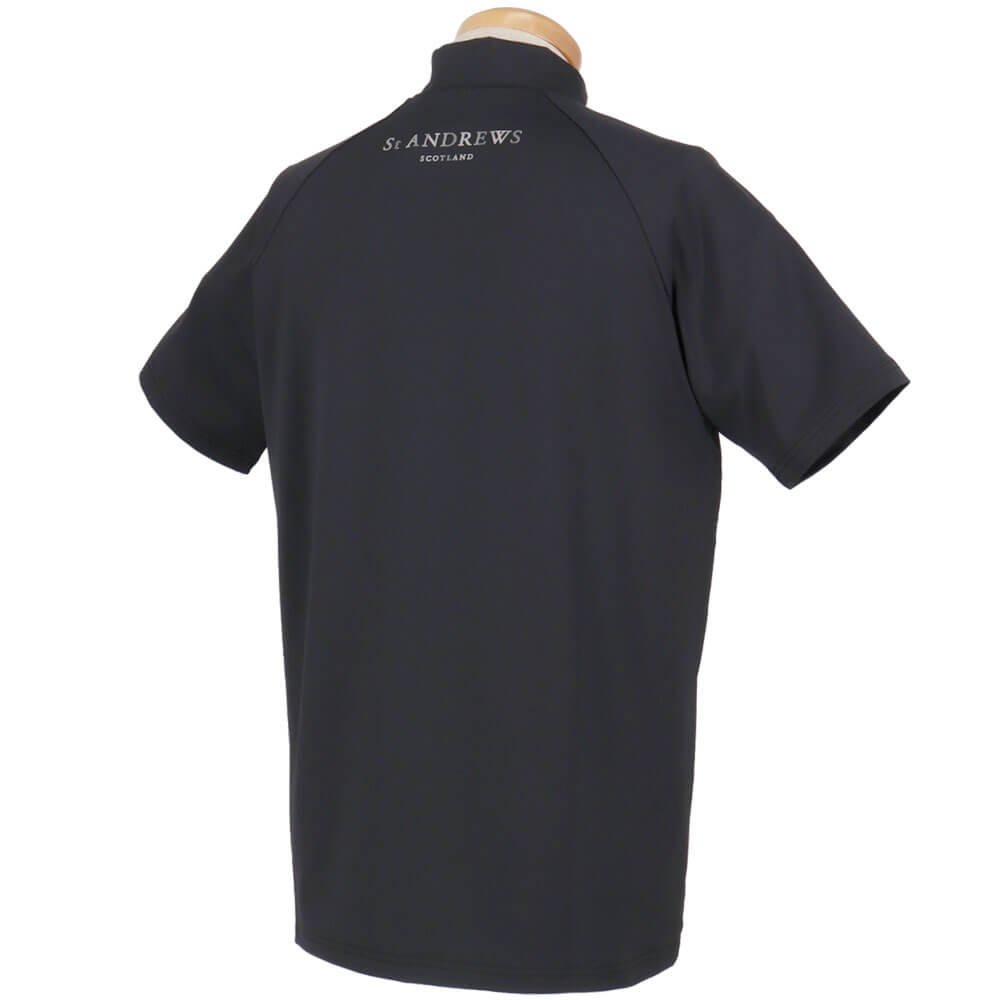 セントアンドリュース St ANDREWS　メンズ ベア天竺 半袖 ハイネック シャツ 042-6167351　2026年モデル 詳細2