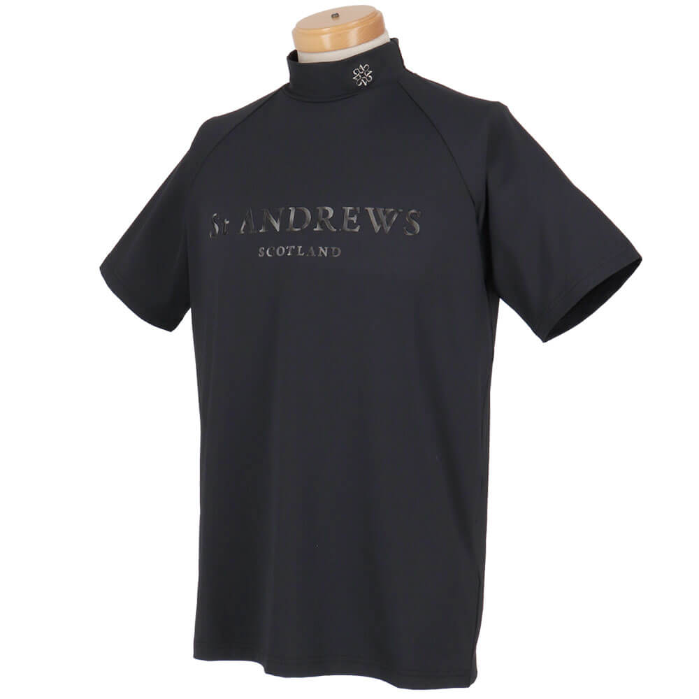 セントアンドリュース St ANDREWS　メンズ ベア天竺 半袖 ハイネック シャツ 042-6167351　2026年モデル 詳細3