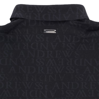 セントアンドリュース St ANDREWS　レディース ダブルロゴジャガード 半袖 ポロシャツ 043-6160352　2026年モデル 詳細5