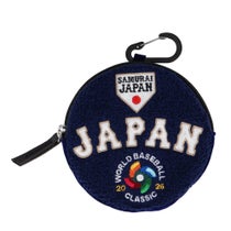 WBC2026 World Baseball Classic　大谷翔平＃16 デザインシリーズ 侍ジャパン さがらサークル ポーチ WSJP-PCHS01 NV ネイビー