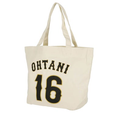 WBC2026 World Baseball Classic　大谷翔平＃16 デザインシリーズ 侍ジャパン キャンバス トートバッグ WSJP-TTB01 IV アイボリー 詳細3