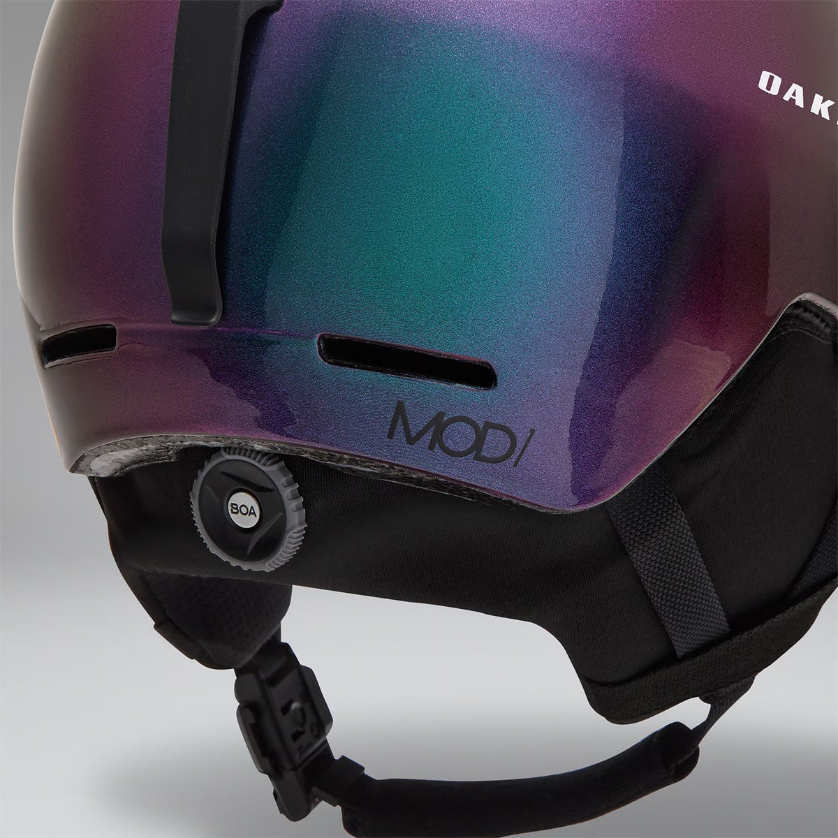 オークリー OAKLEY　MOD1 Mips Aura Collection LIMITED MODEL ASIAN FIT モッド1 オーラ コレクション アジアンフィット ミップス Purple Green Colorshift　ヘルメット 2025-2026 詳細6