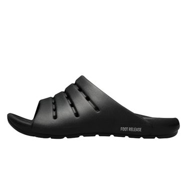 アカイシ AKAISHI　アーチフィッター 156 フットリリース サンダル ブラック AF156019BK ブラック（AF156019BK）