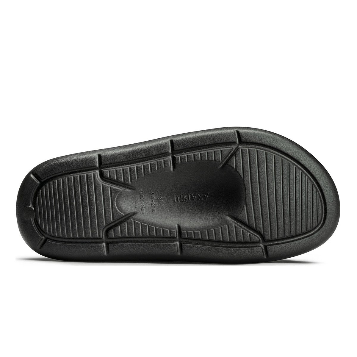 アカイシ AKAISHI　アーチフィッター 162 フットリリース コンフォートフィット サンダル ブラック AF162019BK 詳細5