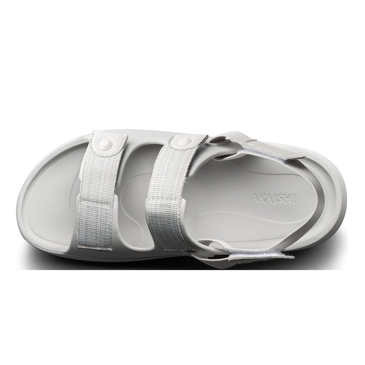 アカイシ AKAISHI　アーチフィッター 162 フットリリース コンフォートフィット サンダル グレー AF162019GR 詳細4