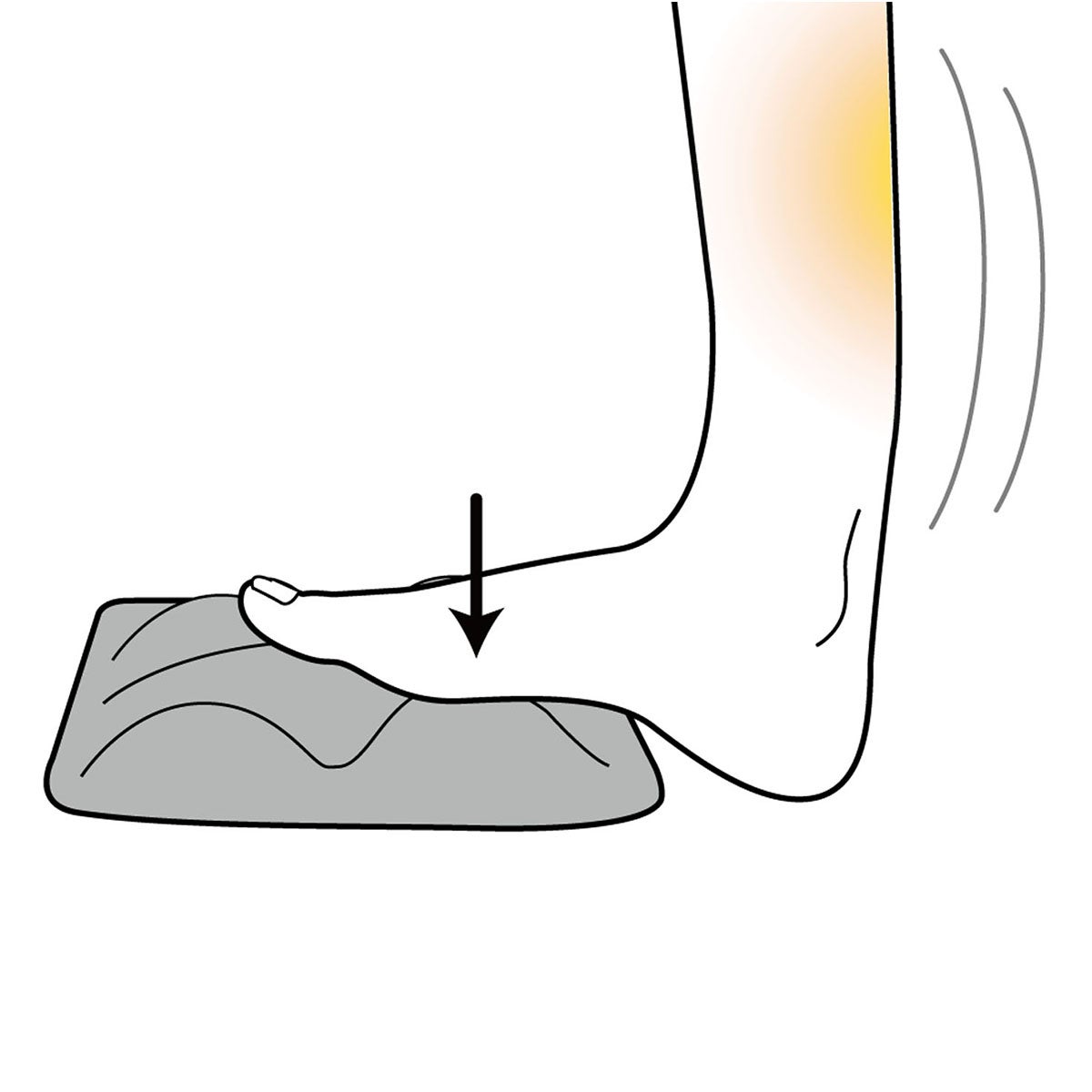 アカイシ AKAISHI　フットリリースマットストロング ブラック HB129 詳細11