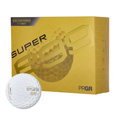 プロギア PRGR　スーパーエッグ 2026年モデル　ゴルフボール （ルール適合外）　1ダース（12球入り）