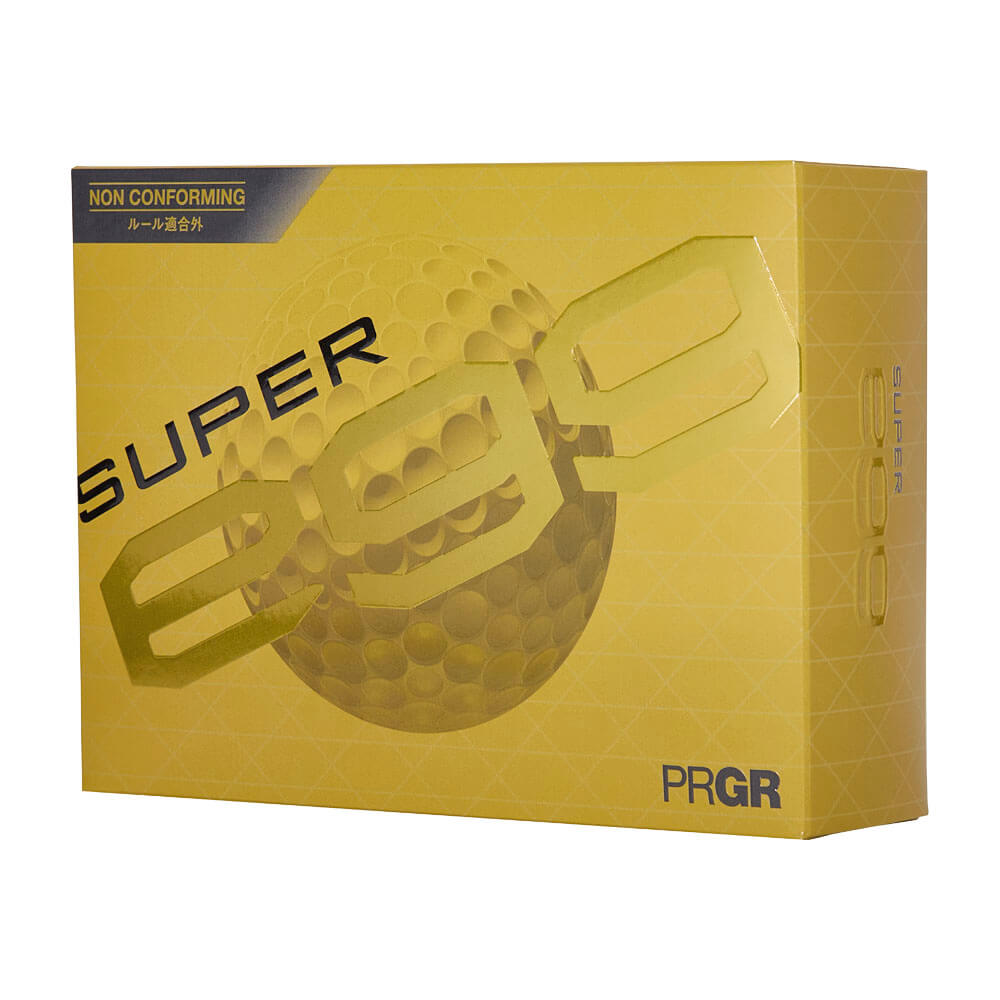 プロギア PRGR　スーパーエッグ 2026年モデル　ゴルフボール （ルール適合外）　1ダース（12球入り） 詳細2
