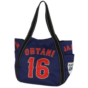 WBC2026 World Baseball Classic　大谷翔平＃16 デザインシリーズ 侍ジャパン バルーン トートバッグ WSJP-01 NV ネイビー 詳細3