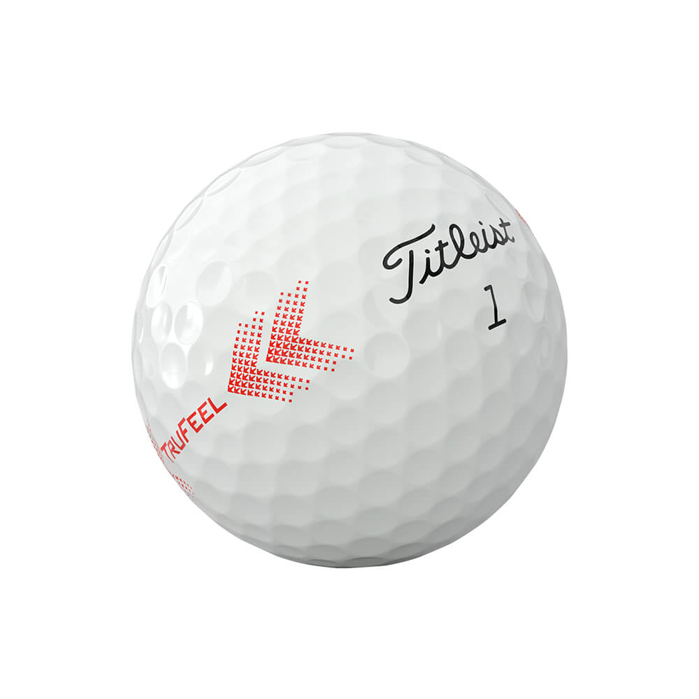 タイトリスト　TRUFEEL トゥルーフィール エイム 360 2026年モデル ゴルフボール　1ダース（12球入り） エイム360（ホワイト） 詳細2