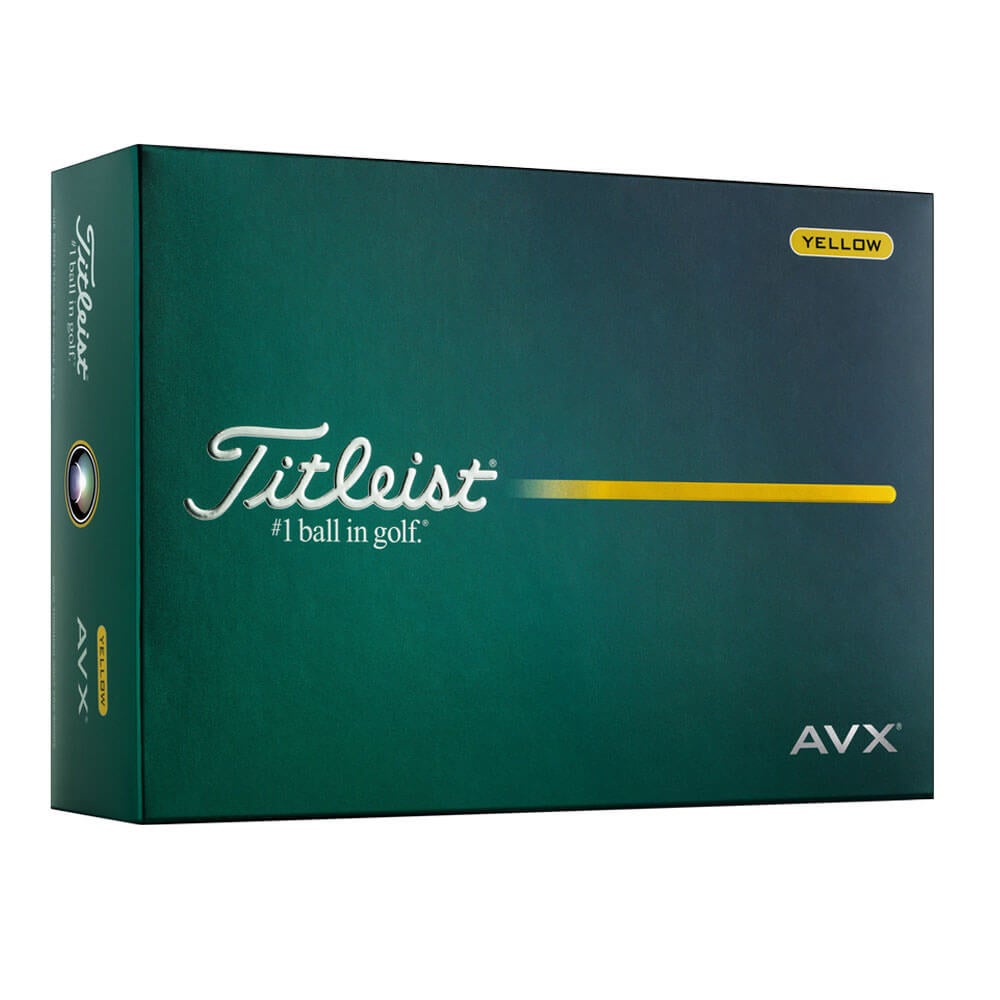 タイトリスト　AVX 2026年モデル ゴルフボール　1ダース（12球入り）　イエロー イエロー 詳細4