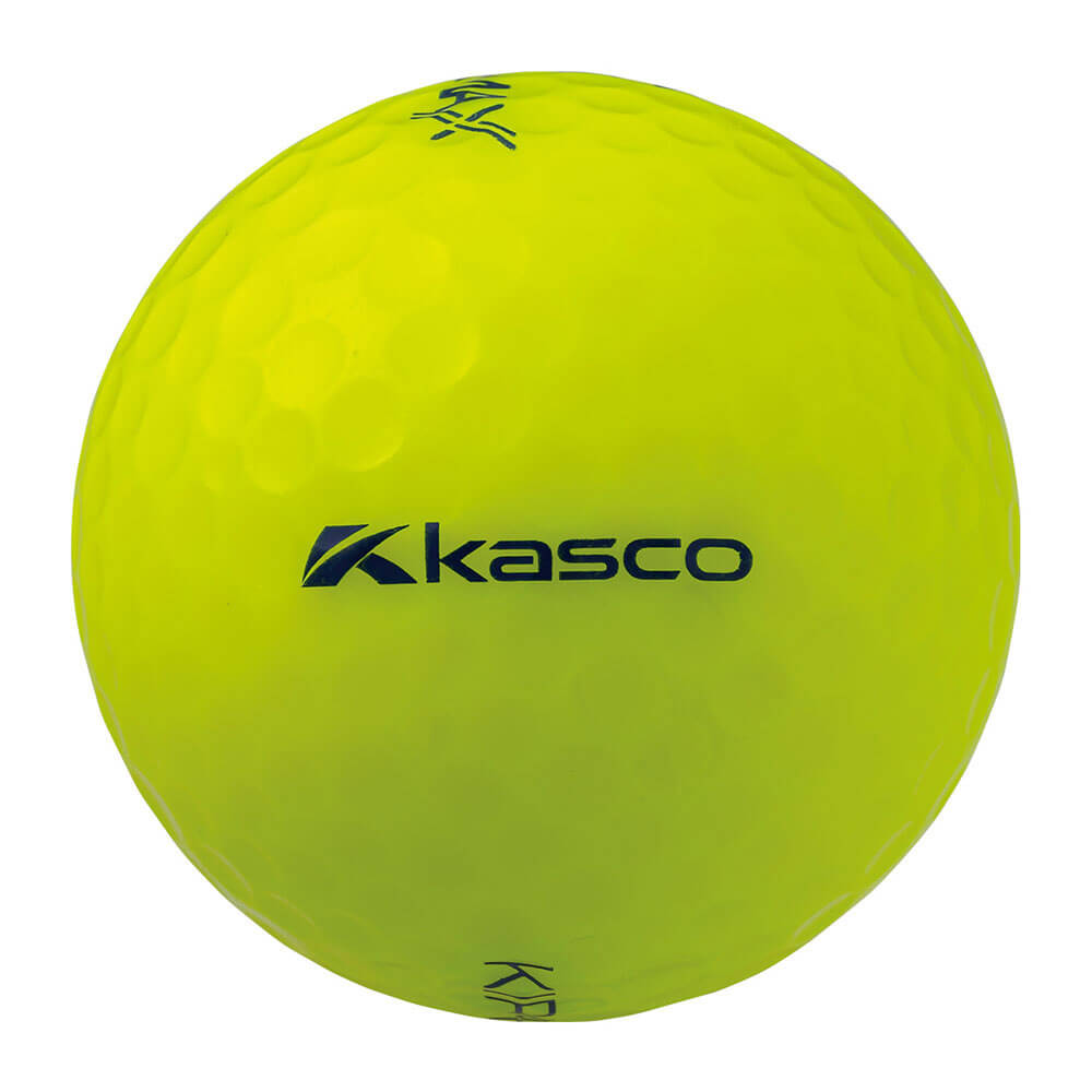キャスコ　KIRA MAX キラ マックス ゴルフボール 1ダース （12球入り） イエロー　2026年モデル イエロー 詳細3