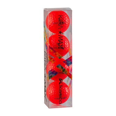 キャスコ　KIRA MAX キラ マックス ゴルフボール 1ダース （12球入り） レッド　2026年モデル レッド 詳細4