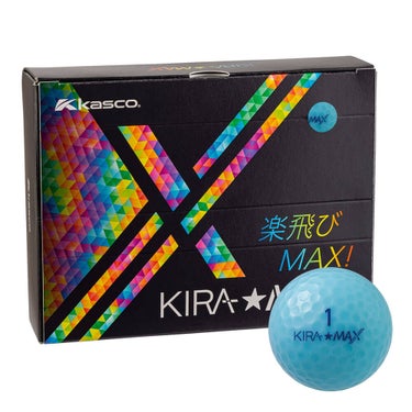 キャスコ　KIRA MAX キラ マックス ゴルフボール 1ダース （12球入り） アクア　2026年モデル アクア