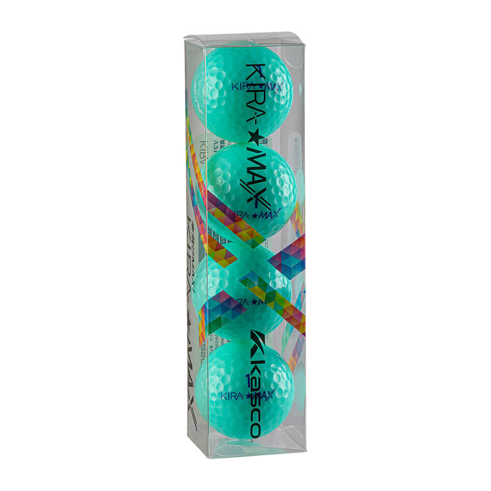 キャスコ　KIRA MAX キラ マックス ゴルフボール 1ダース （12球入り） ターコイズ　2026年モデル ターコイズ 詳細4
