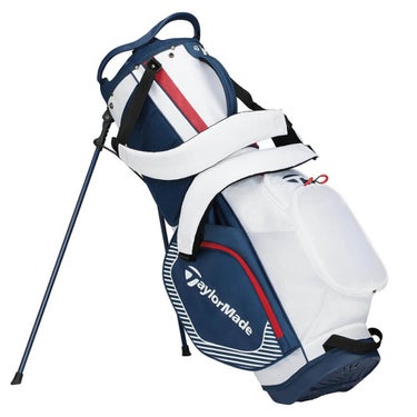 テーラーメイド　プロ スタンド メンズ キャディバッグ TF531 M23965 ホワイト/ネイビー/レッド　2026年モデル ホワイト/ネイビー/レッド 詳細2