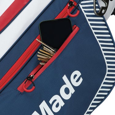 テーラーメイド　プロ スタンド メンズ キャディバッグ TF531 M23965 ホワイト/ネイビー/レッド　2026年モデル ホワイト/ネイビー/レッド 詳細4