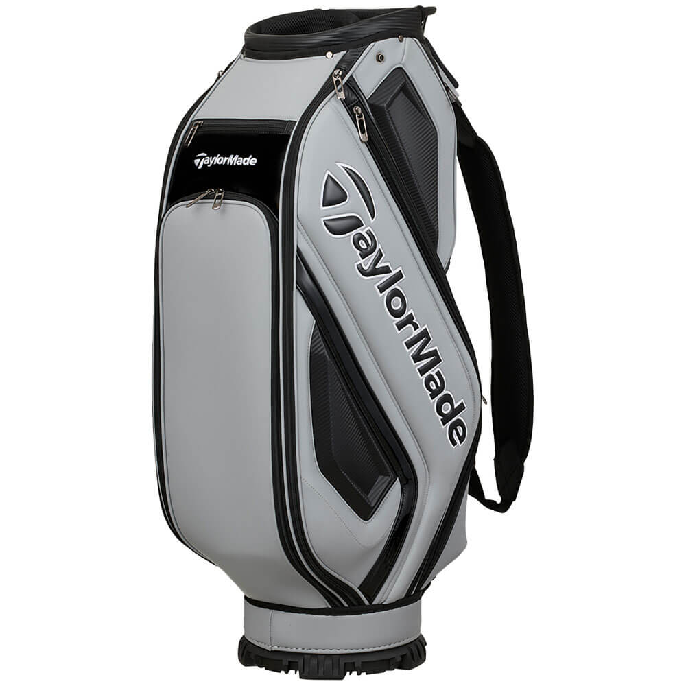 テーラーメイド　オーステック メンズ キャディバッグ UN725 M24372 グレー/ブラック　2026年モデル グレー/ブラック 詳細2