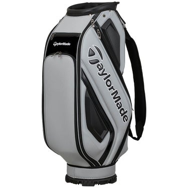 テーラーメイド　オーステック メンズ キャディバッグ UN725 M24372 グレー/ブラック　2026年モデル グレー/ブラック 詳細2