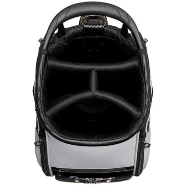 テーラーメイド　オーステック メンズ キャディバッグ UN725 M24372 グレー/ブラック　2026年モデル グレー/ブラック 詳細4