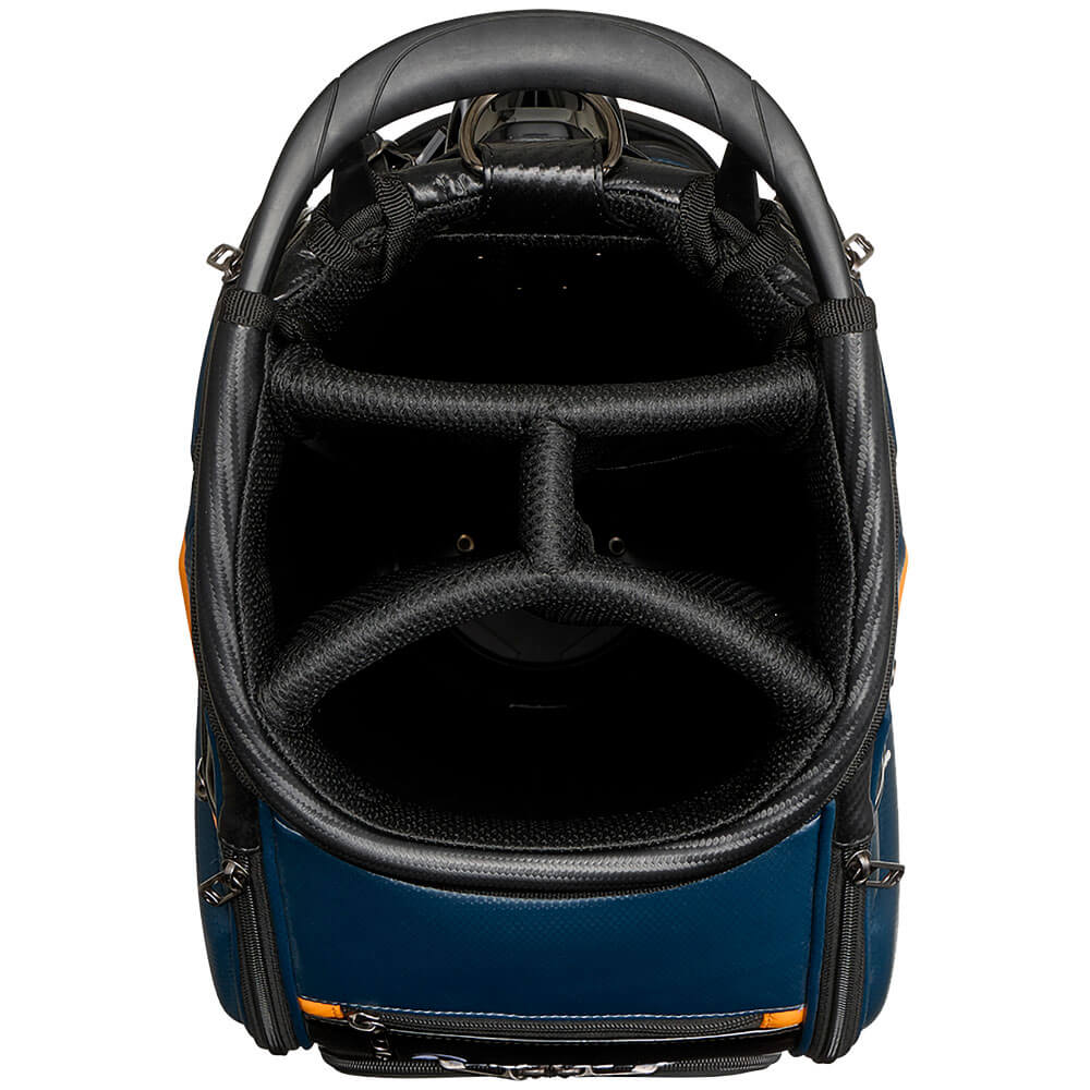 テーラーメイド　オーステック メンズ キャディバッグ UN725 M24374 ブラック/ブルー/オレンジ　2026年モデル ブラック/ブルー/オレンジ 詳細6