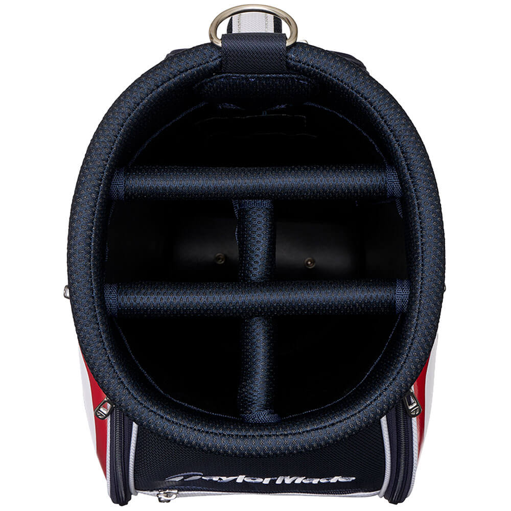 テーラーメイド　トゥルーライト メンズ キャディバッグ TL873 M24416 ホワイト/ネイビー/レッド　2026年モデル ホワイト/ネイビー/レッド 詳細4