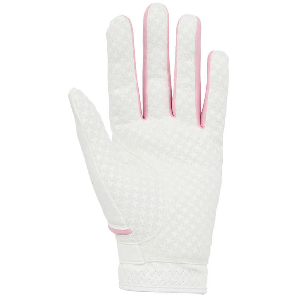 テーラーメイド　INTERCROSS SINGLE インタークロス 4.0 レディース ゴルフグローブ TL935 M24616 ホワイト/ピンク　2026年モデル ホワイト/ピンク 詳細2