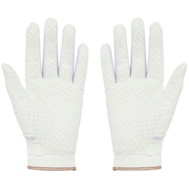 テーラーメイド　INTERCROSS PAIR インタークロス 4.0 レディース ゴルフグローブ 両手用 TL936 M24620 ホワイト/ローズゴールド　2026年モデル ホワイト/ローズゴールド 詳細2