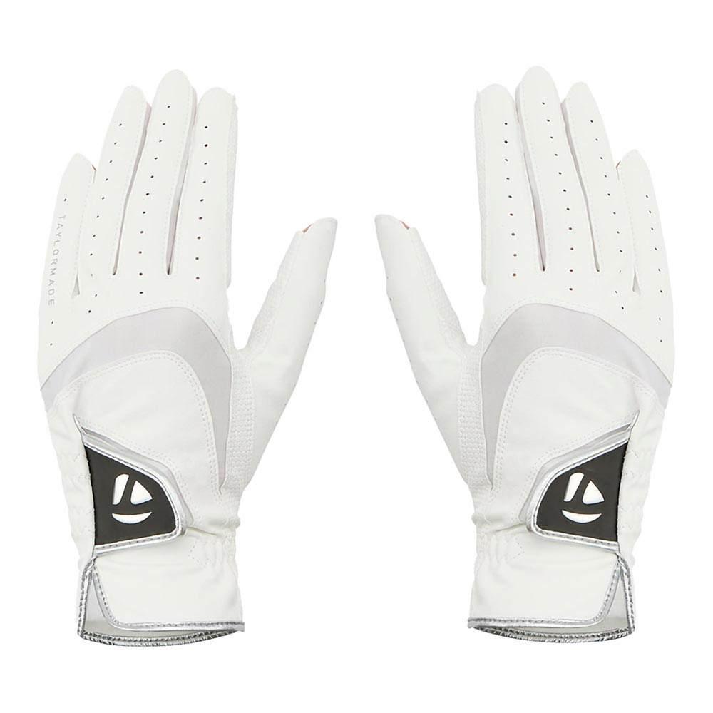 テーラーメイド　NAIL ネイル レディース ゴルフグローブ 両手用 TL939 M24628 ホワイト　2026年モデル ホワイト