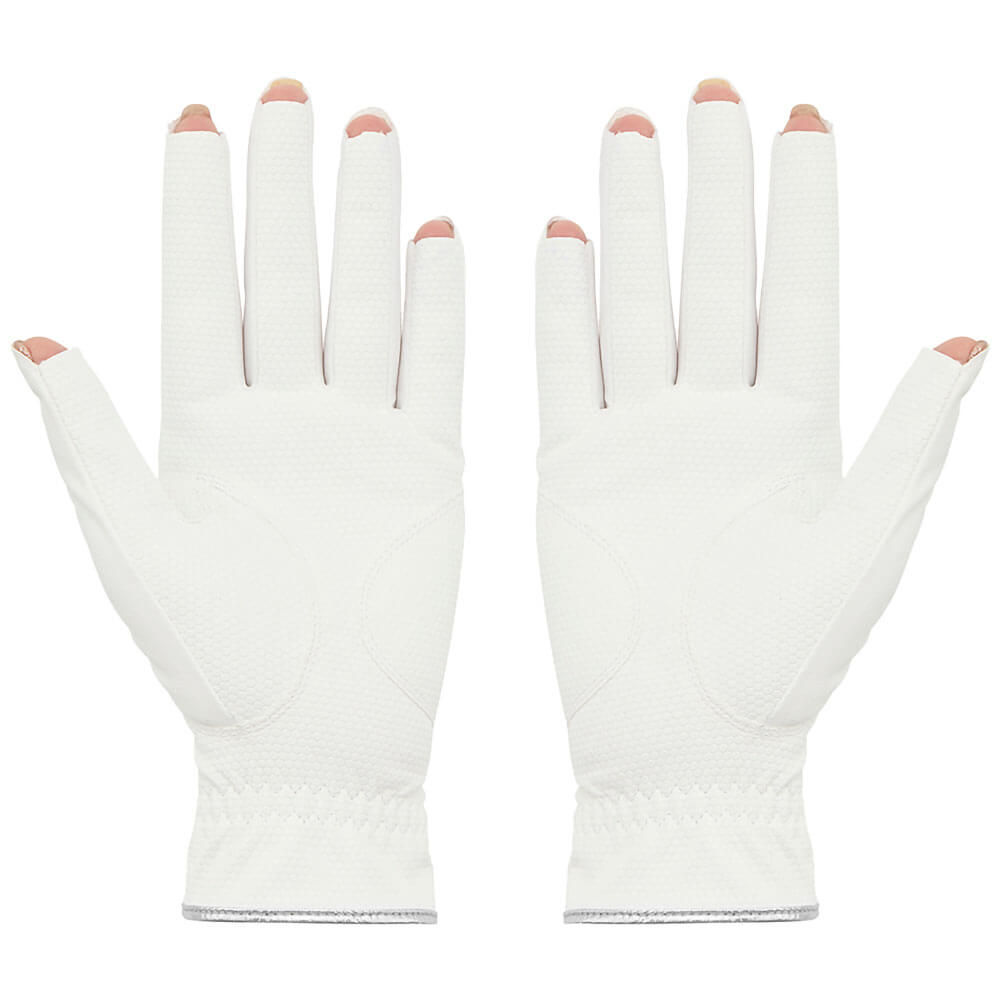 テーラーメイド　NAIL ネイル レディース ゴルフグローブ 両手用 TL939 M24628 ホワイト　2026年モデル ホワイト 詳細2