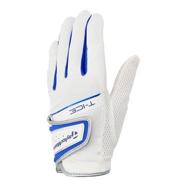 テーラーメイド　T-ICE 4.0 メンズ ゴルフグローブ TL934 M24614 ホワイト/ブルー　2026年モデル ホワイト/ブルー