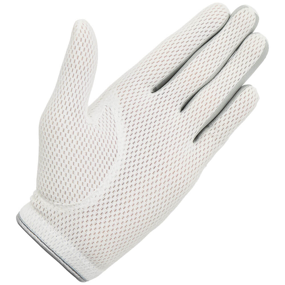 テーラーメイド　T-ICE 4.0 メンズ ゴルフグローブ TL934 M24615 ホワイト/シルバー　2026年モデル ホワイト/シルバー 詳細2