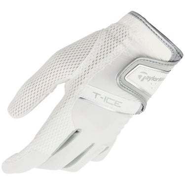 テーラーメイド　T-ICE 4.0 メンズ ゴルフグローブ TL934 M24615 ホワイト/シルバー　2026年モデル ホワイト/シルバー 詳細3