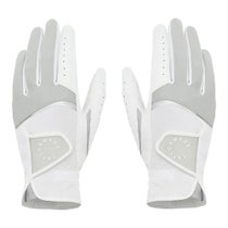 テーラーメイド　T-ICE 4.0 レディース ゴルフグローブ 両手用 TL941 M24633 ホワイト/グレー　2026年モデル