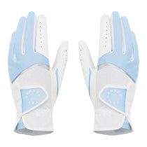 テーラーメイド　T-ICE 4.0 レディース ゴルフグローブ 両手用 TL941 M24635 ホワイト/ブルー　2026年モデル